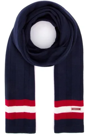 Bally Akcesoria, Mężczyzna, Niebieski, ONE SIZE, Szalik męski - Stylowy i wyrafinowany dodatek