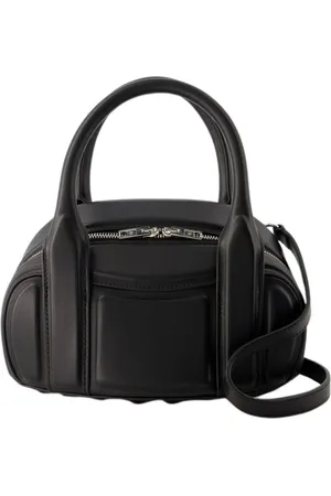 Alexander Wang Torebki, Kobieta, Czarny, ONE SIZE, Skóra, Roc Mała Torba na Ramię - Skóra - Czarna