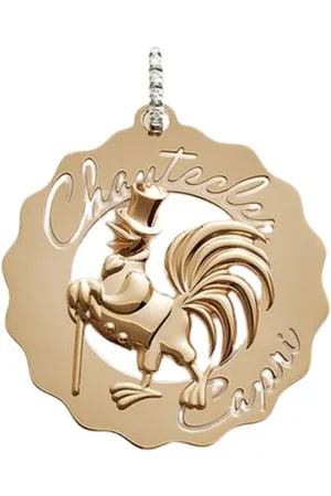 CHANTECLER Akcesoria, Kobieta, Żółty, ONE SIZE, Różowe Złoto Charm dla Kobiet