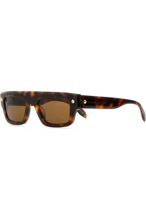 Alexander McQueen Akcesoria, Kobieta, Wielobarwność, ONE SIZE, Zjawiskowe Wielokolorowe Okulary z Acetatową Oprawką