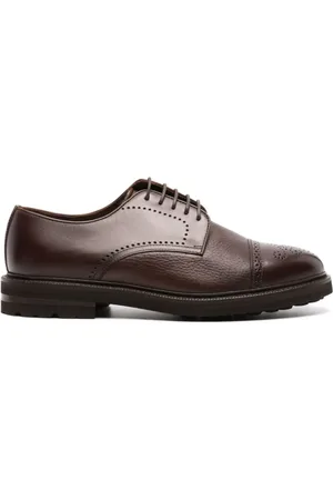 HENDERSON BARACCO Buty, Mężczyzna, brązowy, 43 EU, Baracco Skórzane Buty Oxford
