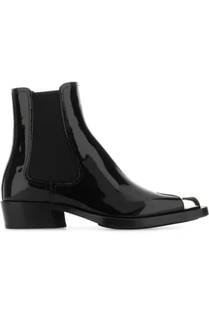 Alexander McQueen Buty, Kobieta, Czarny, 37 EU, Eleganckie botki Chelsea dla kobiet