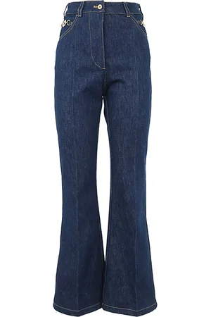 Patou Jeansy, Kobieta, Niebieski, L, Denim, Flared Jeansy