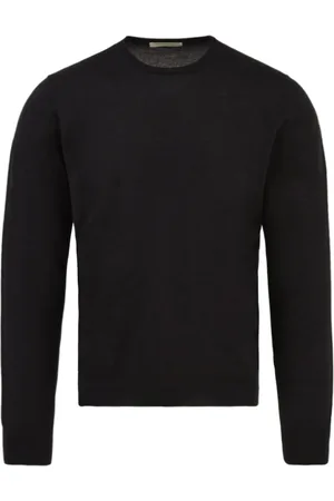 FILIPPO DE LAURENTIIS Bluzy, Mężczyzna, Czarny, XL, Czarne Unisex Swetry