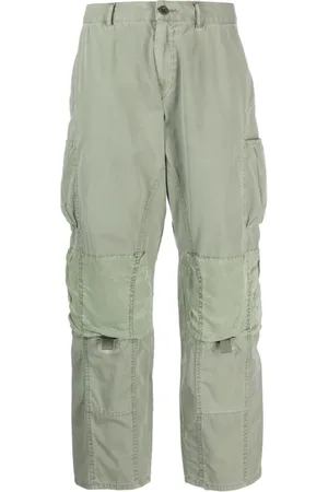 JOHN ELLIOTT Spodnie, Kobieta, Zielony, S, Wide Trousers