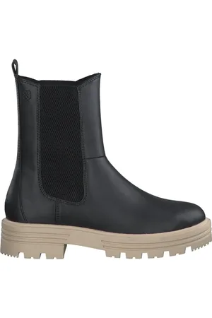 QS by s.Oliver Buty, Kobieta, Czarny, 39 EU, Ankle Botki