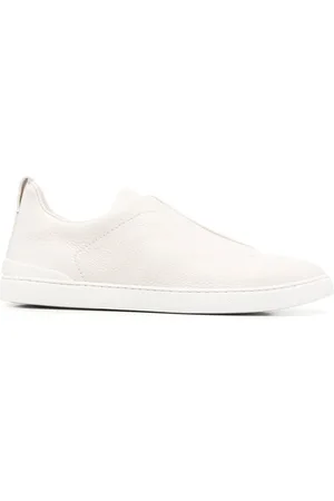 Ermenegildo Zegna Buty, Mężczyzna, Biały, 45 EU, Sneakersy Triple Stitch