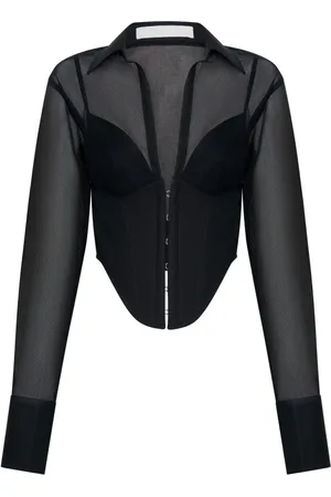 DION LEE Bluzki, Kobieta, Czarny, S, Shirts