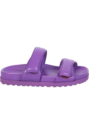 Gia Borghini Buty, Kobieta, Fioletowy, 36 EU, Płaskie sandały