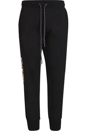 MAUNA KEA Spodnie, Mężczyzna, Czarny, M, Czarne Spodnie Joggers z Nadrukiem i Logo