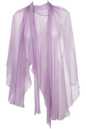 Alberta Ferretti Akcesoria, Kobieta, Fioletowy, M, Szalik