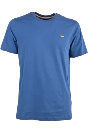 HARMONT&BLAINE Koszulki, Mężczyzna, Niebieski, S, T-Shirts