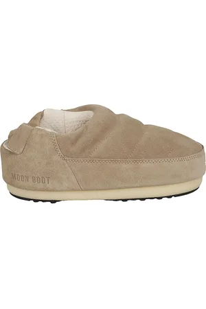 Moon Boot Buty, Kobieta, Beżowy, 39 EU, Zamsz, Pasek zamszowej sandałki