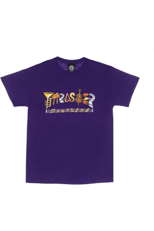 Thrasher Koszulki, Mężczyzna, Fioletowy, S, Fillmore Logo Tee - Fioletowy Streetwear