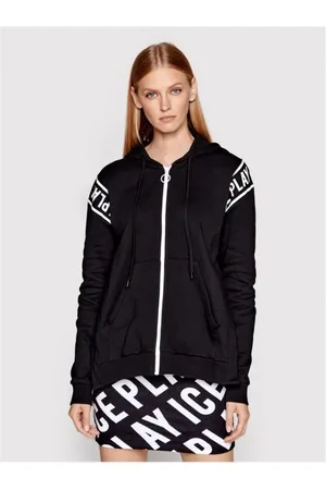 Ice Play Bluzy, Kobieta, Czarny, M, Bluza z kapturem