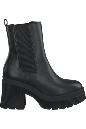 QS by s.Oliver Buty, Kobieta, Czarny, 36 EU, Ankle Botki