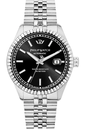 Philip Watch Akcesoria, Mężczyzna, Czarny, ONE SIZE, Zegarek
