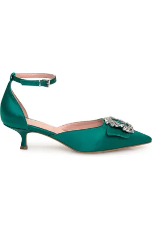 ANNA F. Buty, Kobieta, Zielony, 38 EU, Buty na wysokim obcasie