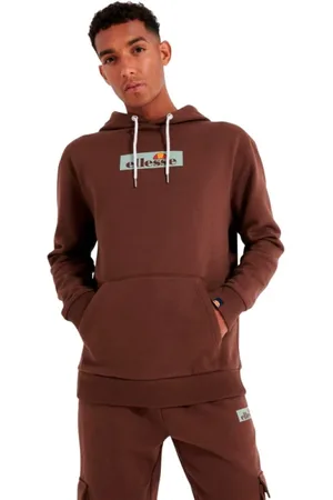 Ellesse Bluzy, Mężczyzna, brązowy, M, Bluzy