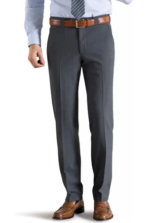 Meyer Spodnie, Mężczyzna, Szary, S, Bawełna, Spodnie Slim Fit Roma