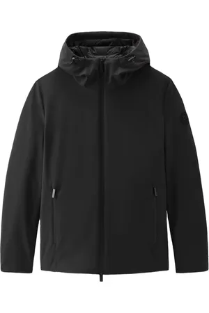 Woolrich Kurtki, Mężczyzna, Czarny, M, Poliester, Lekka Kurtka