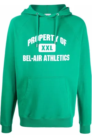 BEL-AIR ATHLETICS Bluzy, Mężczyzna, Zielony, L, Sweter