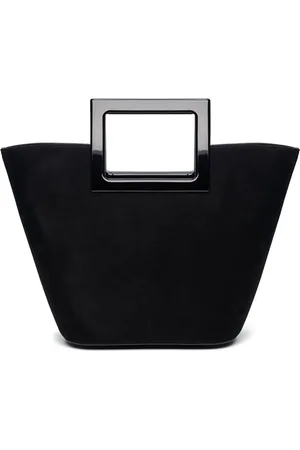 Marina Raphael Torebki, Kobieta, Czarny, ONE SIZE, Czarna Skórzana Mini Riviera Torebka