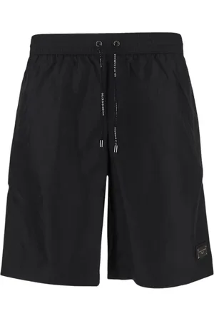 Dolce & Gabbana Szorty, Mężczyzna, Czarny, 2XL, Stylowe szorty plażowe dla mężczyzn