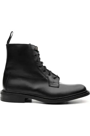TRICKERS Buty, Mężczyzna, Czarny, 42 EU, Czarne Buty dla Mężczyzn