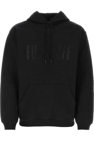 VTMNTS Bluzy, Mężczyzna, Czarny, M, Czarna bawełniana bluza