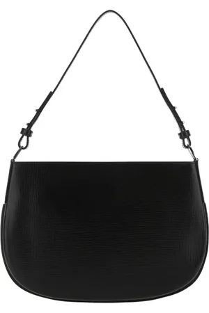 By Far Torebki, Kobieta, Czarny, ONE SIZE, Czarna Skórzana Torba Insa