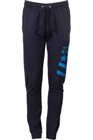 Bikkembergs Spodnie, Kobieta, Niebieski, L, Spodnie