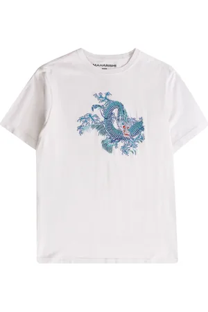 Maharishi Koszulki, Mężczyzna, Biały, L, T-Shirts