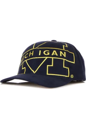Mitchell & Ness Akcesoria, Mężczyzna, Niebieski, ONE SIZE, Ncaa Big Logo Snapback Cap