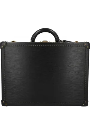 LOUIS VUITTON Pre-owned, unisex, Czarny, ONE SIZE, Pre-owned Leather travel-bags