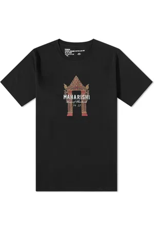 Maharishi Koszulki, Mężczyzna, Czarny, L, T-Shirts