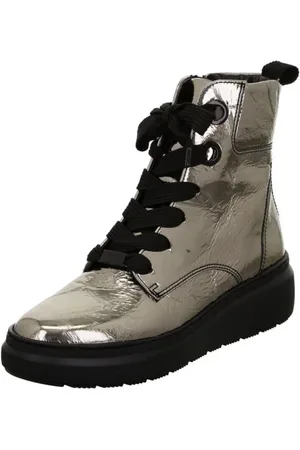 ARA Buty, Kobieta, Szary, 38 EU, Len, Buty do kostki
