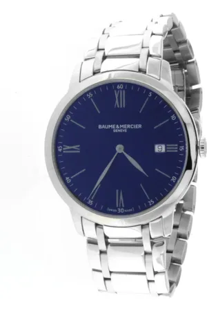 Baume et Mercier Akcesoria, Kobieta, Niebieski, ONE SIZE, Classima 10382 Kwarcowy Niebieski Zegarek