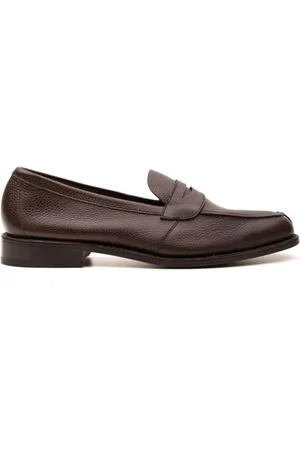 TRICKERS Buty, Mężczyzna, brązowy, 43 1/2 EU, Brązowe Buty na Płaskim Obcasie dla Mężczyzn