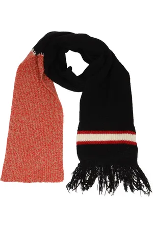 Marni Akcesoria, Mężczyzna, Czarny, ONE SIZE, Zimowy szalik