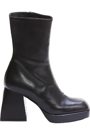 NODALETO Buty, Kobieta, Czarny, 36 EU, Ankle Botki