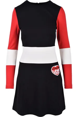 Moschino Sukienki, Kobieta, Czarny, L, Czarna sukienka z kolekcji