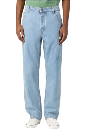 Dickies Jeansy, Mężczyzna, Niebieski, W30 L32, Denim, Vintage Niebieskie Thomasville Dim