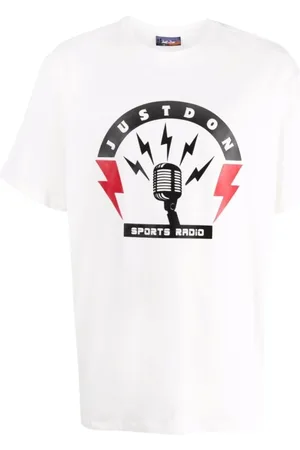 JUST DON Koszulki, Mężczyzna, Biały, M, T-shirt