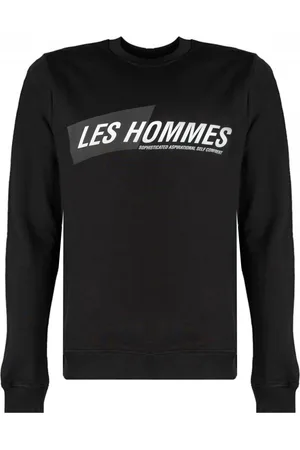 Les Hommes Bluzy, Mężczyzna, Czarny, L, Bluza
