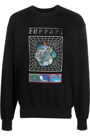 FERRARI Bluzy, Mężczyzna, Czarny, L, Swetry