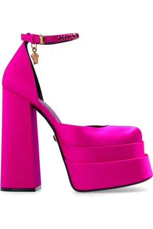 VERSACE Buty, Kobieta, Różowy, 37 EU, Buty na platformie ‘Medusa Aevitas’