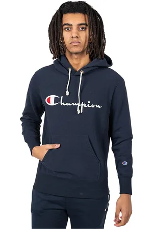 Champion Bluzy, Mężczyzna, Niebieski, S, Bluza