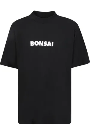 BONSAI Koszulki, Mężczyzna, Czarny, S, Czarna Koszulka z Logo