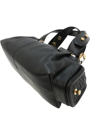 Bvlgari Pre-owned, Kobieta, Czarny, ONE SIZE, Pre-owned Skórzane torebki
